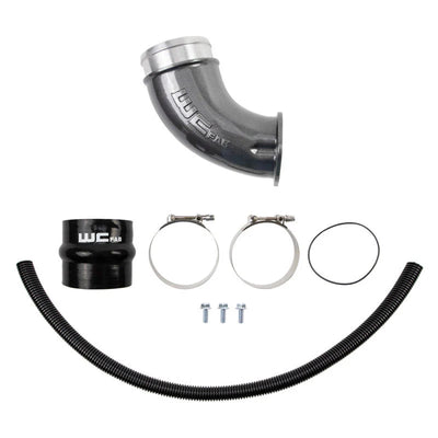 Intake Horn High Flow 4 in. for 2001-2004 Duramax LB7 Brizzle Blue