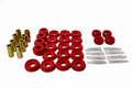 Energy Suspension 10-24 Toyota 4Runner Rear Control Arm Bushing Set - Red