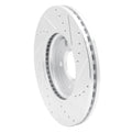DFC 11-25 Buick Envista Front Left Drilled & Slotted Silver Brake Rotor