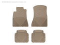 WeatherTech 02-10 Lexus SC 430 Front and Rear Rubber Mats - Tan