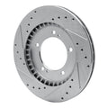 DFC 99-08 Chevrolet Tracker Front Right Drilled & Slotted Silver Brake Rotor