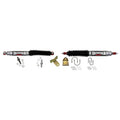 Steering Stabilizer Dual Kit Silver w/Black Boots 77-86 Chevrolet K30 77-78 GMC K35 79-86 GMC K3500 87 Chevrolet V30 87 GMC V3500 Skyjacker