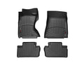 WeatherTech 06-09 Lexus IS Front and Rear Floorliners - Black