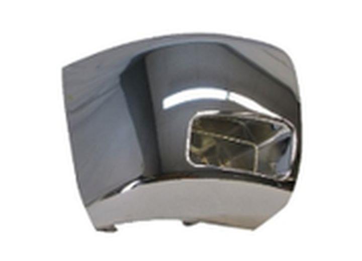 RH FRONT BUMPER END CAP CHR W/ FOG LAMPS SILVERADO 2500/3500 0712
