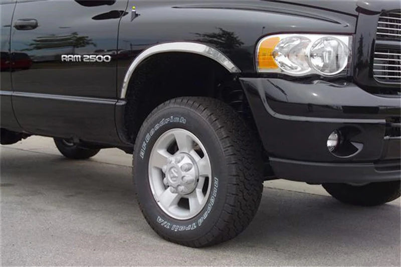 Fender Lip Trim: 2005-2006 Dodge Magnum; Fender Trim; stainless steel