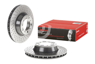 Brembo 01-16 Porsche 911 Rear Premium UV Coated OE Equivalent Rotor