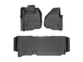 WeatherTech Black Front and Rear Floorliners for Vinyl Floors Fits -20-16 F-250 F-350 F-450 F-550 449601V-443053V