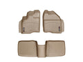 WeatherTech 05-07 Ford Five Hundred Front and Rear Floorliners - Tan
