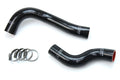 HPS Performance Black Reinforced Silicone Radiator Hose Kit Coolant for Lexus 15-18 RCF V8 5.0L