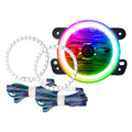 Oracle Dodge Magnum 08 LED Fog Halo Kit - ColorSHIFT