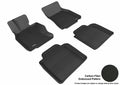 3D MAXpider 2008-2011 Lexus LS600HL Kagu 1st & 2nd Row Floormats - Black