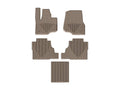 WeatherTech Tan Front Rear and Rear All-Weather Floor Mats Fits -20-24 Ford Lincoln W477TN-W478TN-W480TN