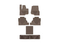 WeatherTech Tan Front Rear and Rear All-Weather Floor Mats Fits -20-24 Ford Lincoln W477TN-W478TN-W480TN