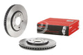 Brembo 01-07 Town & Country/01-03 Voyager Front Premium UV Coated OE Equivalent Rotor