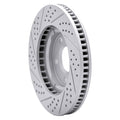 DFC 97-05 Buick Park Avenue Front Right Drilled & Slotted Geoperformance Rotor