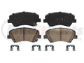 DFC 21-25 Ford F-150 RWD Front 5000 Advanced Semi Metallic Brake Pads and Hardware Kit