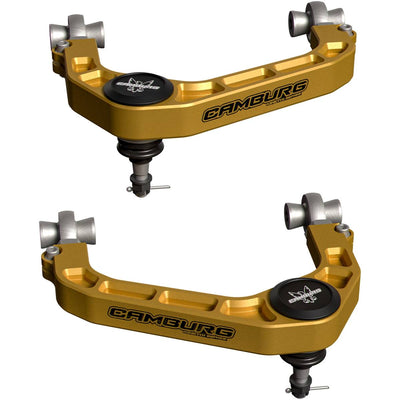 Camburg Ford F-150 2wd/4wd 21-25 KINETIK Performance Billet X-Joint XL Upper Arms (GOLD)