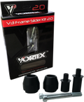 Vortex Racing 08-20 Suzuki GSX-R 1300 Hayabusa V3 2.0 Frame Slider Kit- Modification Required