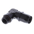 Fragola -12AN x 90 Degree x 1 1/16-12 (12) Hose End - Black