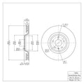 DFC 08-11 Audi TTS Quattro Front Brake Rotor