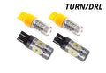 Diode Dynamics JL Wrangler Front Turn Stage 1 (7443 LED Bulb HP48 - White and - Amber)