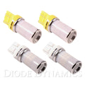 Diode Dynamics JL Wrangler Front Turn Stage 1 (7443 LED Bulb HP48 - White and - Amber)