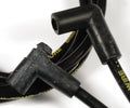 8MM Super Stock 500 Ohms/Ft Sprial Core Custom Black Wire Sbc 1974-1988 V8 Hei ACCEL