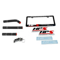 HPS Performance Black Reinforced Silicone Radiator Hose Kit for KTM 07-10 125SX 144SX 150SX