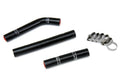 HPS Performance Black Reinforced Silicone Radiator Hose Kit for KTM 07-10 125SX 144SX 150SX