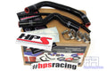 HPS Performance Black Reinforced Silicone Radiator Hose Kit for Suzuki 02-12 RM85