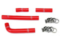 HPS Performance Red Reinforced Silicone Radiator Hose Kit for Yamaha 00-02 YZ426F WR426F