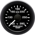 Autometer Jeep 52.4mm Short Sweep Electronic 100-250 Def F Axle Temperature Gauge