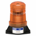 LED BEACON: MEDIUM PROFILE 1280VDC PULSE8 FLASH AMBER WIRE EXIT BOTTOM