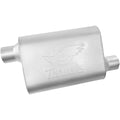 Dual Chamber Muffler 2.50in Offset/Offset