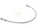 Brake Hose Kit, Front, Stainless Steel; 82-86 Jeep CJ7/CJ8 Scrambler