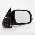 RH MIRROR OUTSIDE REAR VIEW MANUAL; W/COVER; TEXTURED TOYOTA TACOMA 20122015