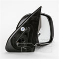 RH MIRROR OUTSIDE REAR VIEW MANUAL; W/COVER; TEXTURED TOYOTA TACOMA 20122015