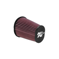 K&N Univrsl Rubber Oval Tprd Filter 2.438in F ID/3.75in B-OW/4.5in B-OL/2.5in T-OW/3.5in T-OL/6in H
