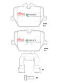 DBA 20-23 Toyota Supra (345mm Rear Rotor) SP Performance Rear Brake Pads