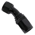 Fragola -16AN x 30 Degree Pro-Flow Hose End - Blue/Red
