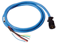 (BULK PACKED)7WAY TRAILER CONNECTOR W/8FT INSULATED BLUE CABLE