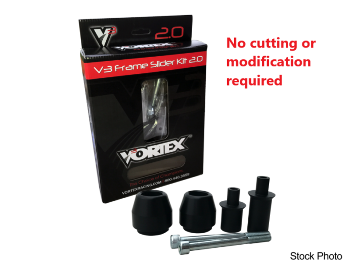 Vortex Racing -- 23 Kawasaki ZX4RR V3 2.0 Frame Slider Kit- No cut