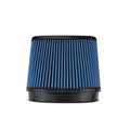 Injen 8-Layer Oiled Cotton Gauze Air Filter/ Oval ID Oval Base/5.55in Media HT/7in x 2.75in Oval Top