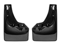WeatherTech 2019+ Chevrolet Silverado 1500 Crew Cab No Drill MudFlaps - Black