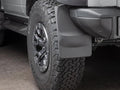 WeatherTech 22-23 Ford Bronco Raptor No Drill Mudflaps Rear Pair - Black
