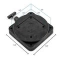 LOW PROFILE SWIVEL BASE