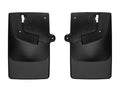 WeatherTech 2017+ Chevrolet Colorado No Drill Mudflaps - Black (ZR2 Model Only)
