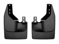 WeatherTech 2021+ Ford Bronco No Drill Rear MudFlaps - Black