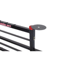7.5IN ROUND BASE SIDEACCESS TRUCK HEADACHE RACK LADDER MOUNT ACCESSORY BLACK ARMOR TUF POWDERCOAT