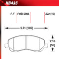 Hawk 00-05 Eclipse GT HPS Street Front Brake Pads